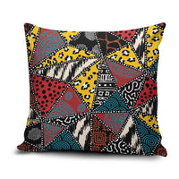 Wild Animal Skins Pillow Cover Triangles Pattern Afro Pattern Style - Wonder Print Shop