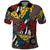 Wild Animal Skins Polo Shirt Triangles Pattern Afro Pattern Style - Wonder Print Shop
