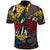 Wild Animal Skins Polo Shirt Triangles Pattern Afro Pattern Style - Wonder Print Shop