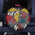 Wild Animal Skins Spare Tire Cover Triangles Pattern Afro Pattern Style - Wonder Print Shop