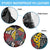 Wild Animal Skins Spare Tire Cover Triangles Pattern Afro Pattern Style - Wonder Print Shop