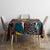 Wild Animal Skins Tablecloth Triangles Pattern Afro Pattern Style - Wonder Print Shop