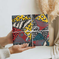 African Wild Animal Skins Wrapping Paper Triangles Pattern Afro Pattern Style - Wonder Print Shop