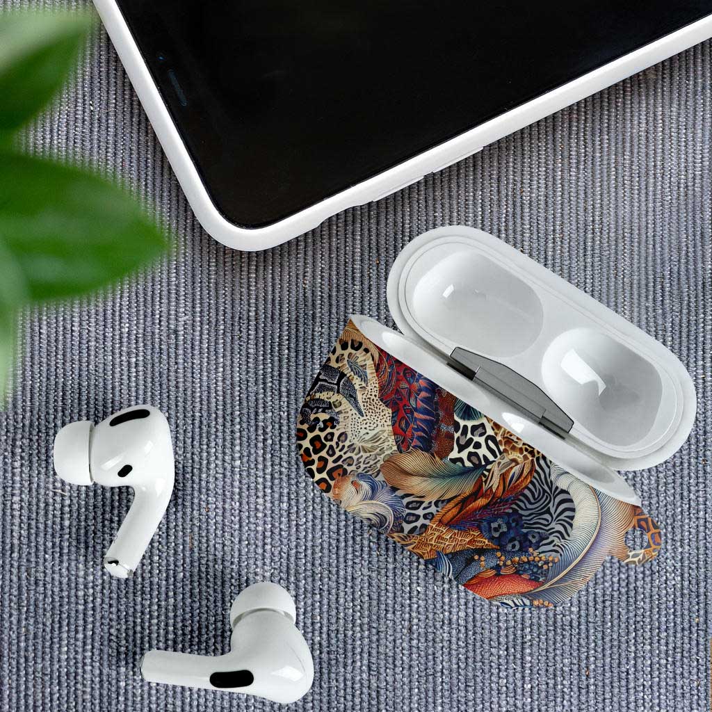 Wild Animal Skins AirPods Case Unique Leopard Zebra And Snake Patterns - Wonder Print Shop