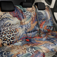 Wild Animal Skins Back Car Seat Cover Unique Leopard Zebra And Snake Patterns - Wonder Print Shop