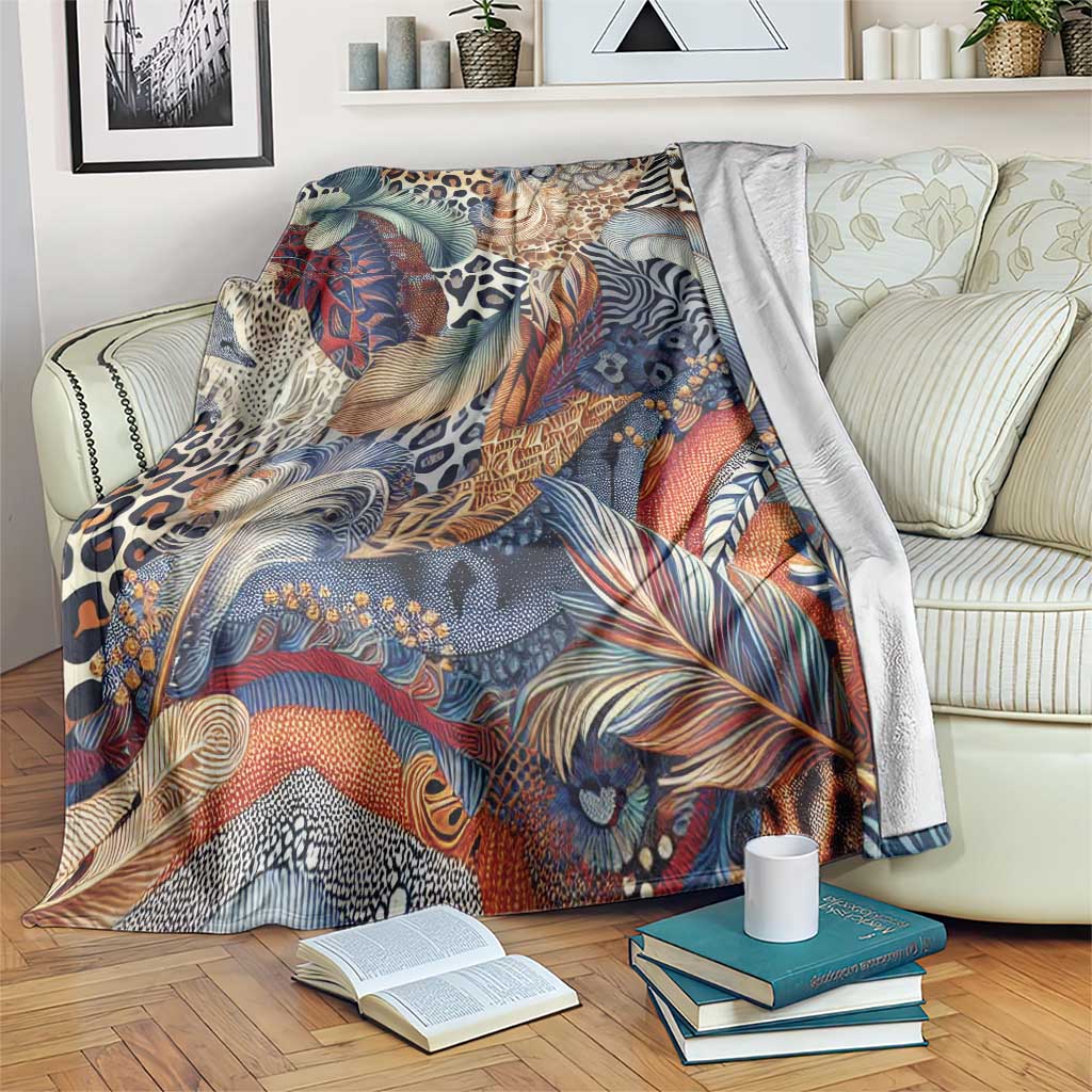 Wild Animal Skins Blanket Unique Leopard Zebra And Snake Patterns - Wonder Print Shop