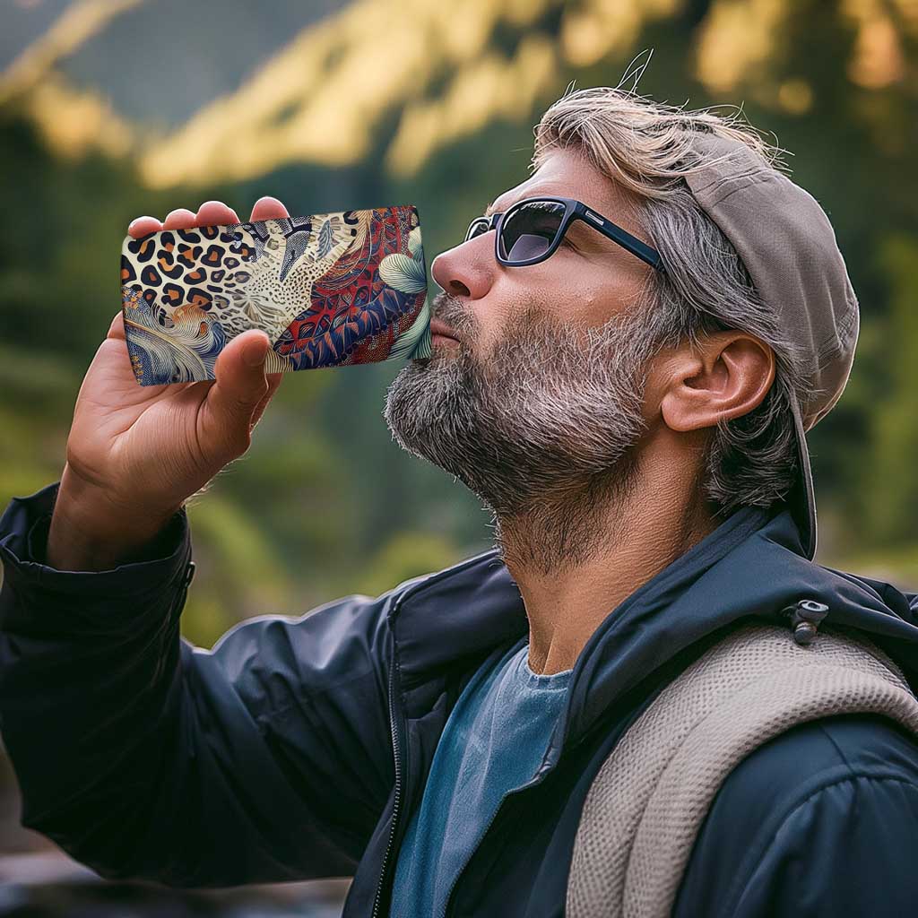 Wild Animal Skins 4 in 1 Can Cooler Tumbler Unique Leopard Zebra And Snake Patterns - Wonder Print Shop