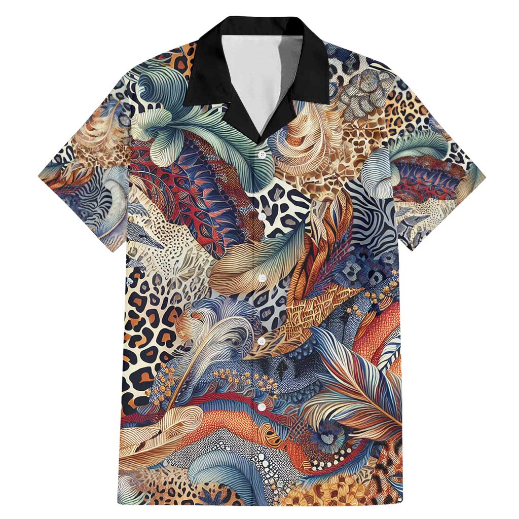 Wild Animal Skins Family Matching Mermaid Dress and Hawaiian Shirt Unique Leopard Zebra And Snake Patterns - Wonder Print Shop