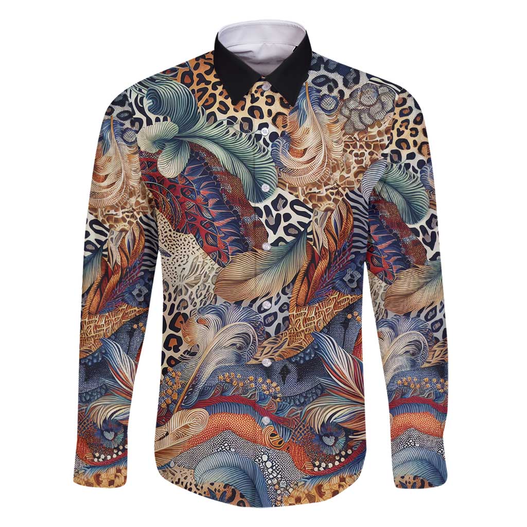 Wild Animal Skins Family Matching Off Shoulder Short Dress and Hawaiian Shirt Unique Leopard Zebra And Snake Patterns - Wonder Print Shop