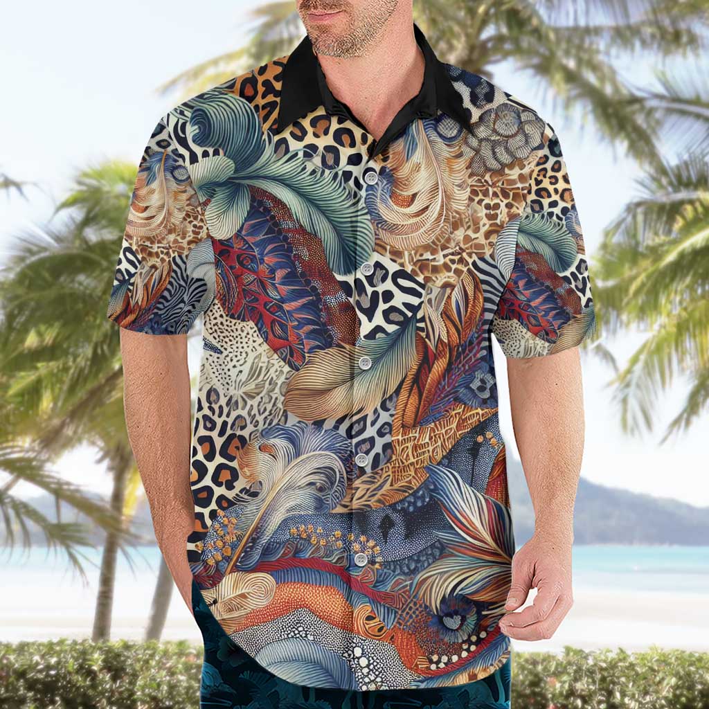Wild Animal Skins Hawaiian Shirt Unique Leopard Zebra And Snake Patterns - Wonder Print Shop