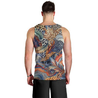 Wild Animal Skins Men Tank Top Unique Leopard Zebra And Snake Patterns - Wonder Print Shop