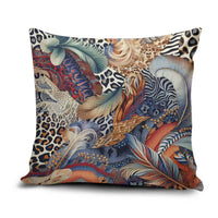 Wild Animal Skins Pillow Cover Unique Leopard Zebra And Snake Patterns - Wonder Print Shop