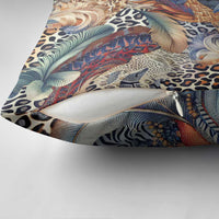 Wild Animal Skins Pillow Cover Unique Leopard Zebra And Snake Patterns - Wonder Print Shop