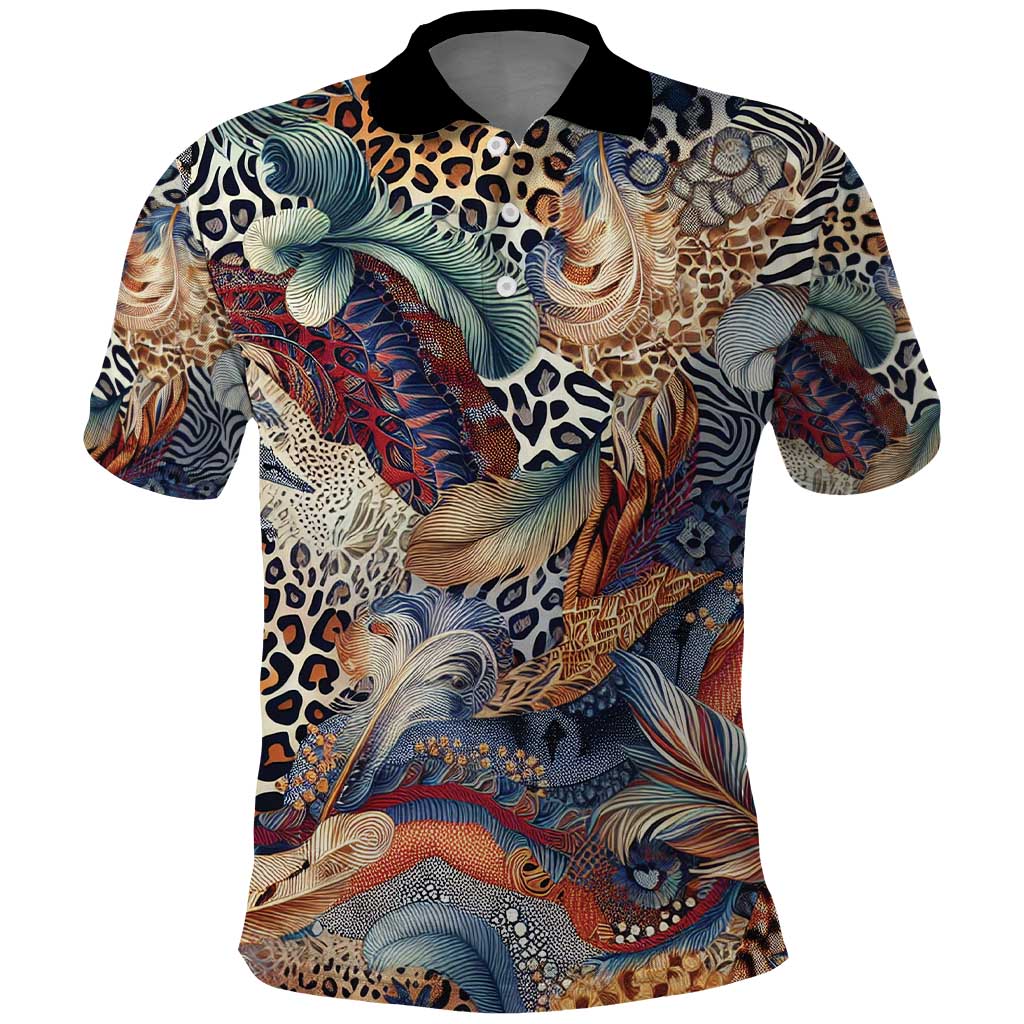 Wild Animal Skins Polo Shirt Unique Leopard Zebra And Snake Patterns - Wonder Print Shop