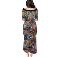 Wild Animal Skins Puletasi Unique Leopard Zebra And Snake Patterns - Wonder Print Shop