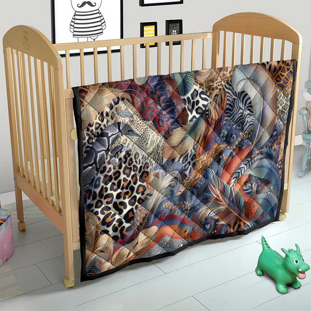 Wild Animal Skins Quilt Unique Leopard Zebra And Snake Patterns - Wonder Print Shop