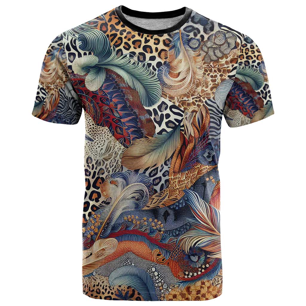 Wild Animal Skins T Shirt Unique Leopard Zebra And Snake Patterns - Wonder Print Shop