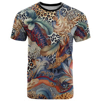 Wild Animal Skins T Shirt Unique Leopard Zebra And Snake Patterns - Wonder Print Shop