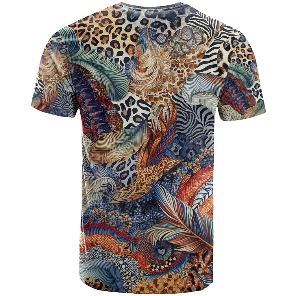 Wild Animal Skins T Shirt Unique Leopard Zebra And Snake Patterns - Wonder Print Shop