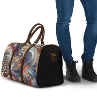 Wild Animal Skins Travel Bag Unique Leopard Zebra And Snake Patterns - Wonder Print Shop