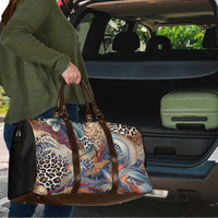 Wild Animal Skins Travel Bag Unique Leopard Zebra And Snake Patterns - Wonder Print Shop