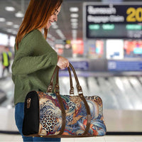 Wild Animal Skins Travel Bag Unique Leopard Zebra And Snake Patterns - Wonder Print Shop