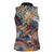 Wild Animal Skins Women Sleeveless Polo Shirt Unique Leopard Zebra And Snake Patterns - Wonder Print Shop