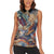 Wild Animal Skins Women Sleeveless Polo Shirt Unique Leopard Zebra And Snake Patterns - Wonder Print Shop