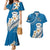 Bula Fiji Couples Matching Mermaid Dress and Hawaiian Shirt Kava Bowl Tapa Tribal LT9 - Wonder Print Shop