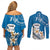 Bula Fiji Couples Matching Off Shoulder Short Dress and Long Sleeve Button Shirts Kava Bowl Tapa Tribal LT9 - Wonder Print Shop