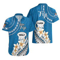 Bula Fiji Hawaiian Shirt Kava Bowl Tapa Tribal - Wonder Print Shop
