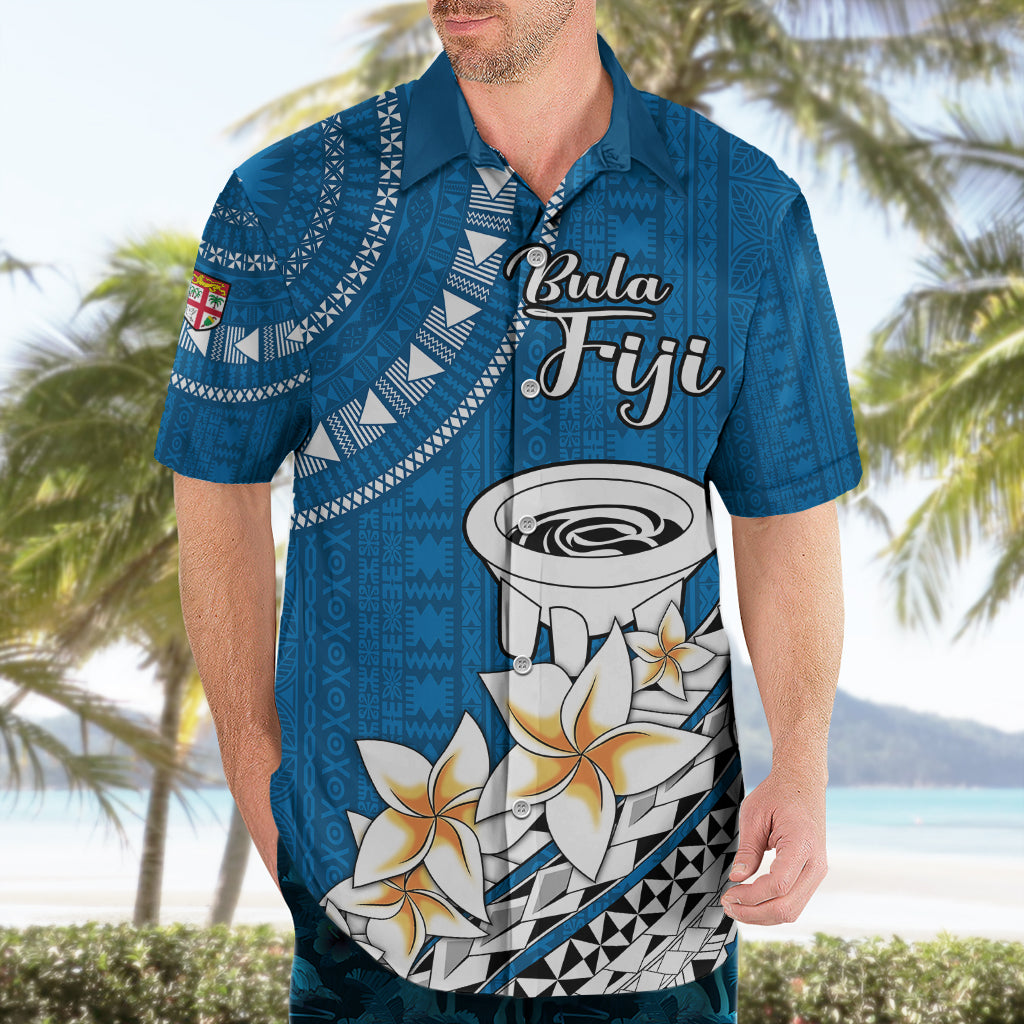 Bula Fiji Hawaiian Shirt Kava Bowl Tapa Tribal - Wonder Print Shop