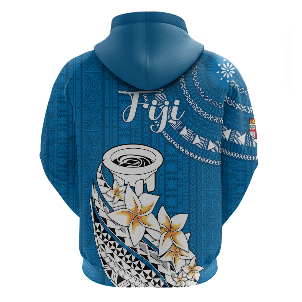 Bula Fiji Hoodie Kava Bowl Tapa Tribal - Wonder Print Shop