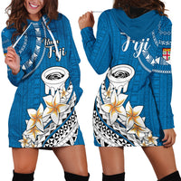 Bula Fiji Hoodie Dress Kava Bowl Tapa Tribal - Wonder Print Shop
