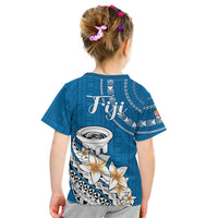 Bula Fiji Kid T Shirt Kava Bowl Tapa Tribal - Wonder Print Shop
