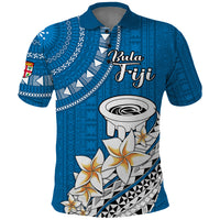 Bula Fiji Polo Shirt Kava Bowl Tapa Tribal - Wonder Print Shop