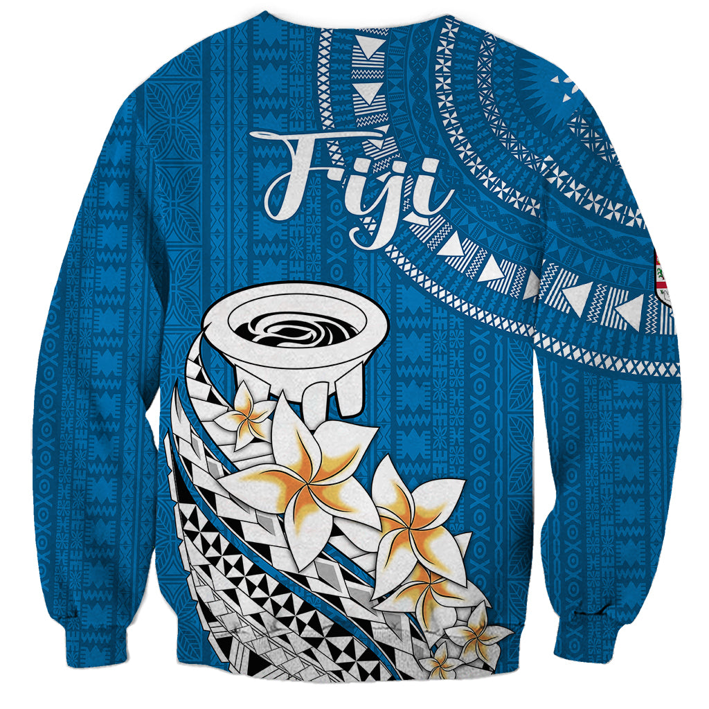 Bula Fiji Sweatshirt Kava Bowl Tapa Tribal - Wonder Print Shop