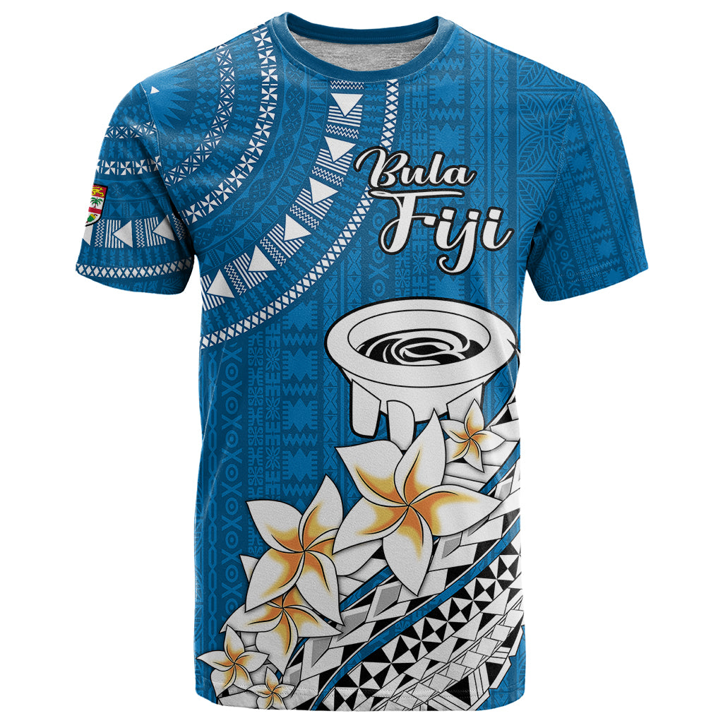 Bula Fiji T Shirt Kava Bowl Tapa Tribal - Wonder Print Shop
