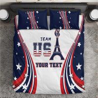 Personalized USA Make America Strong Again Bedding Set Go Paris 2024 LT9 - Wonder Print Shop