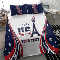 Personalized USA Make America Strong Again Bedding Set Go Paris 2024 LT9 - Wonder Print Shop