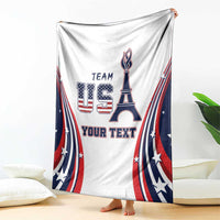 Personalized USA Make America Strong Again Blanket Go Paris 2024