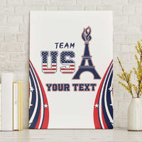Personalized USA Make America Strong Again Canvas Wall Art Go Paris 2024 LT9 - Wonder Print Shop