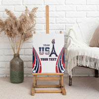 Personalized USA Make America Strong Again Canvas Wall Art Go Paris 2024 LT9 - Wonder Print Shop