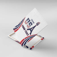 Personalized USA Make America Strong Again Canvas Wall Art Go Paris 2024 LT9 - Wonder Print Shop