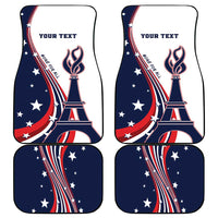 Personalized USA Make America Strong Again Car Mats Go Paris 2024 LT9 - Wonder Print Shop