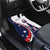 Personalized USA Make America Strong Again Car Mats Go Paris 2024 LT9 - Wonder Print Shop