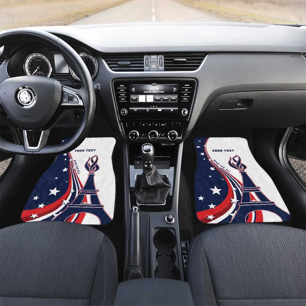 Personalized USA Make America Strong Again Car Mats Go Paris 2024 LT9 - Wonder Print Shop