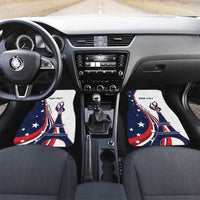 Personalized USA Make America Strong Again Car Mats Go Paris 2024 LT9 - Wonder Print Shop