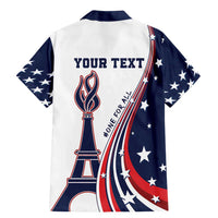 Personalized USA Make America Strong Again Family Matching Mermaid Dress and Hawaiian Shirt Go Paris 2024 LT9 - Wonder Print Shop