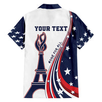 Personalized USA Make America Strong Again Family Matching Tank Maxi Dress and Hawaiian Shirt Go Paris 2024 - Wonder Print Shop